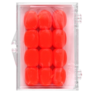Ezy Dose, мягкие силиконовые беруши для детей, апельсин, 6 пар + футляр