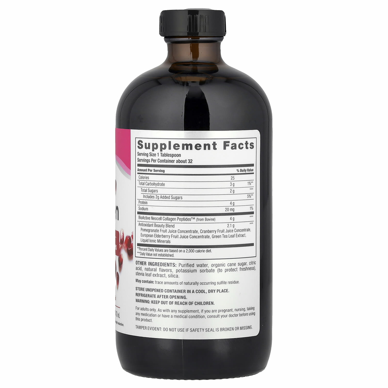 NeoCell, Collagen Liquid, гранат, 473 мл (16 жидк. Унций)