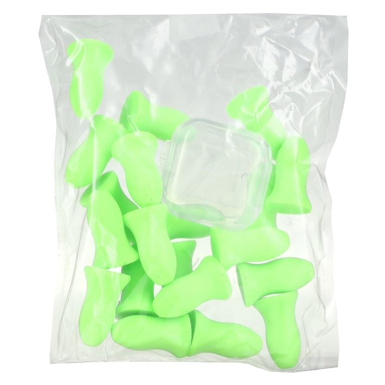 Flents, Protechs, беруши из поролона, 10 пар в футляре