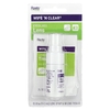 Flents, Wipe 'N Clear, средство для очищения линз для глаз, 50 салфеток, 1 спрей, 14,5 мл (0,5 жидк. унции)