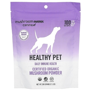 Mushroom Matrix Canine, Healthy Pet, сертифицированный органический грибной порошок для собак и кошек, 200 г (7,1 унции)
