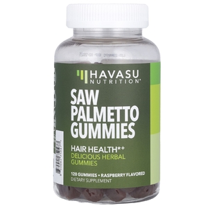 Havasu Nutrition, сереноя, жевательные таблетки, со вкусом малины, 120 жевательных таблеток (Товар снят с продажи) 