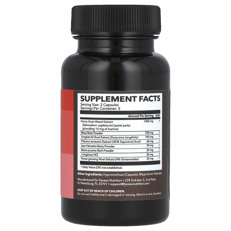 Havasu Nutrition, горянка крупноцветковая, 10 капсул (Товар снят с продажи) 