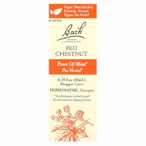 Bach, Original Flower Remedies, экстракт красного каштана, 10 мл (0,35 жидк. унции)