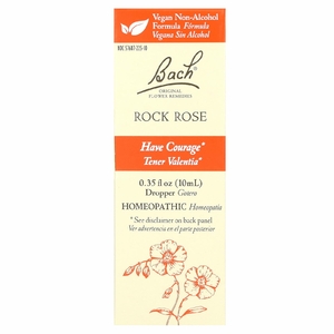 Bach, Original Flower Remedies, каменная роза, 10 мл (0,35 жидк. унции)