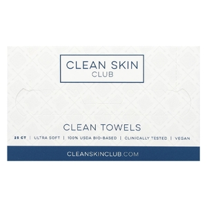 Clean Skin Club, чистые полотенца, одноразовые, 25 шт.