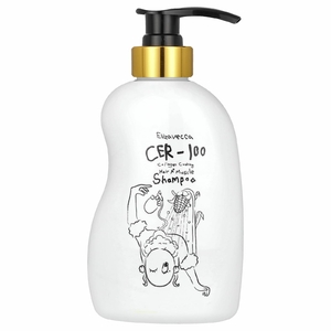 Elizavecca, CER-100 Collagen Coating Hair A + Muscle Shampoo, 500 мл (16,9 жидк. унц.)