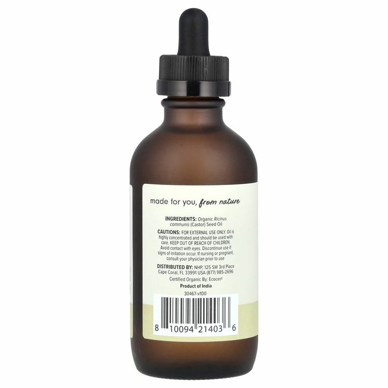 Dr. Mercola, Ola Botanicals, касторовое масло, 118 мл (4 жидк. унц.)