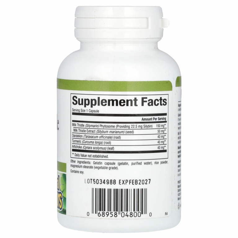 Natural Factors, HerbalFactors®, расторопша, 150 мг, 90 капсул