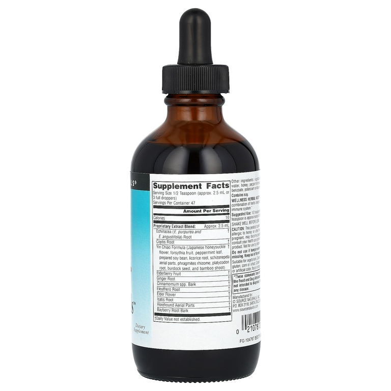 Source Naturals, Wellness Herbal Kids™, 118,28 мл (4 жидк. унции)
