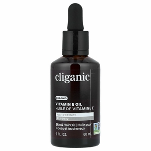 Cliganic, на 100% чистое масло с витамином Е, 60 000 МЕ, 60 мл (2 жидк. унции)