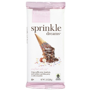 Chuao Chocolatier, молочный шоколад, Sprinkle Dreams™, 80 г (2,8 унции)