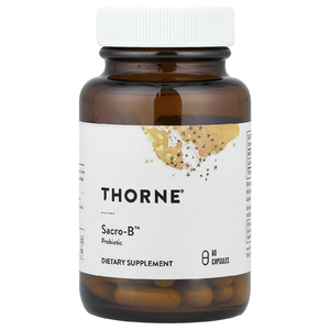 Thorne, Sacro-B™, пробиотик, 60 капсул (250 мг в 1 капсуле)