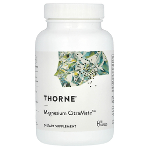 Thorne, Цитрамат магния, 90 капсул (135 мг на капсулу)