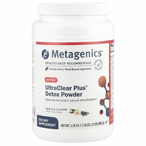 Metagenics, UltraClear Plus®, порошок для выведения токсинов, со вкусом ванили, 882 г (31,11 унции)