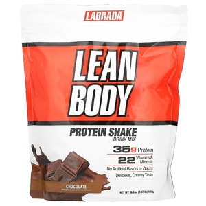 Labrada Nutrition, Lean Body, высокопротеиновый заменитель еды, шоколад, 1120 г (2,47 фунта)