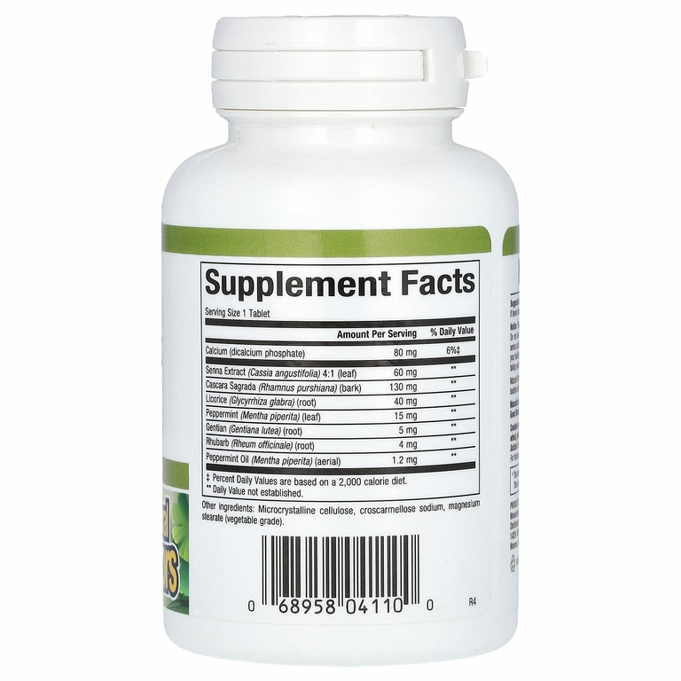 Natural Factors, Herbal Factors, Ultra-Lax, растительная формула, 90 таблеток