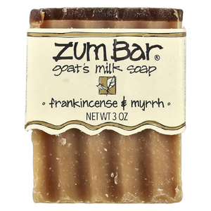 ZUM, мыло с козьим молоком, ладан и мирра, 3 унции, 1 шт.