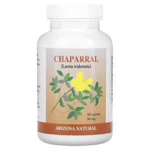 Arizona Natural, Чапараль, 180 капсул (250 мг в каждой капсуле)