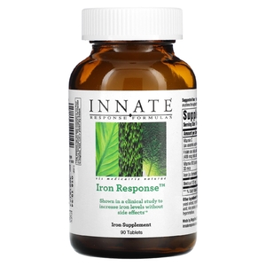 Innate Response Formulas, Iron Response, добавка с железом, 90 таблеток