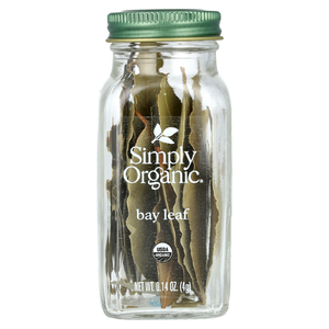 Simply Organic, Лавровый лист, 4 г (0,14 унции)