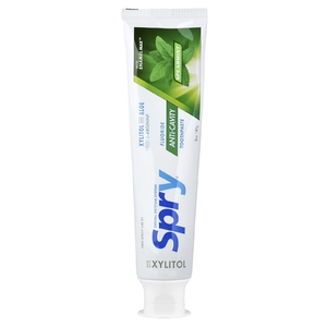 Xlear, Spry®, зубная паста против кариеса, с фторидом, мята, 141 г (5 унций)
