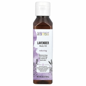 Aura Cacia, Масло для тела, лаванда, 118 мл (4 жидк. унц.)