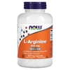 NOW Foods, L-аргинин, 500 мг, 250 растительных капсул