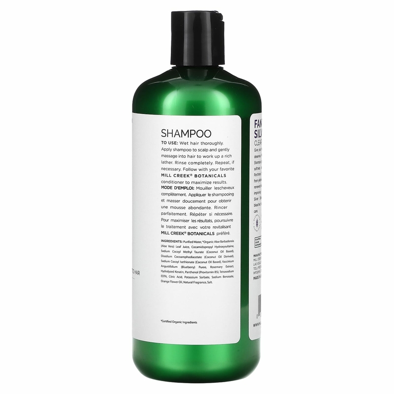 Mill Creek Botanicals, Fantastic Silver Shampoo, 414 мл (14 жидк. унц.) (Товар снят с продажи) 
