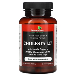 Futurebiotics, Cholesta-Lo, 120 вегетарианских таблеток
