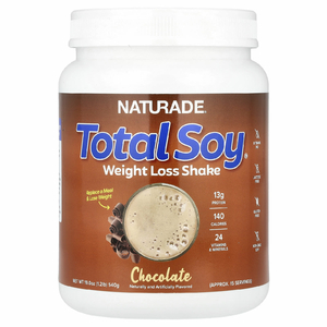 Naturade, Total Soy®, коктейль для снижения веса, шоколад, 540 г (1,2 фунта)