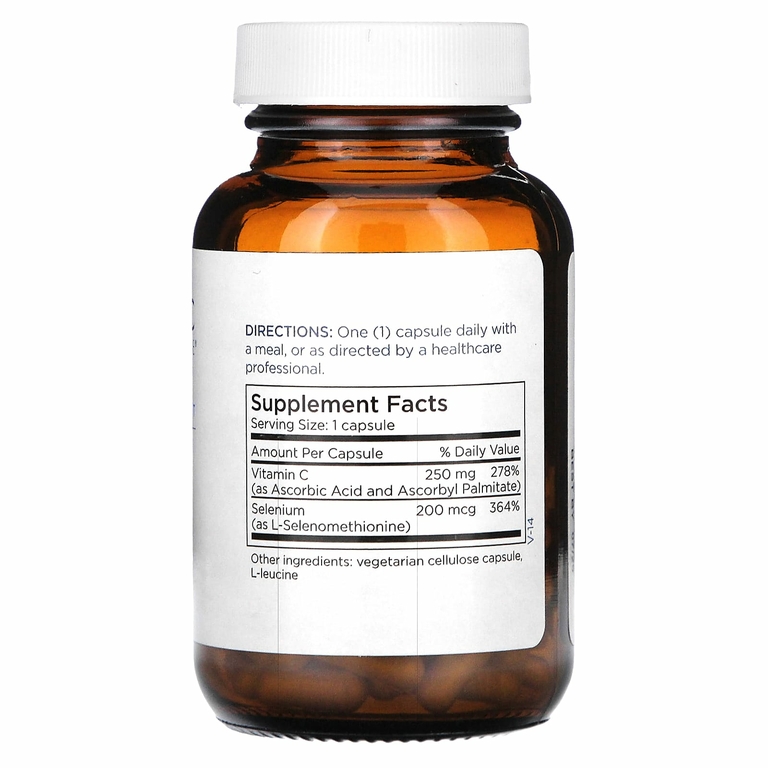 Metabolic Maintenance, селен, 200 мкг, 90 капсул