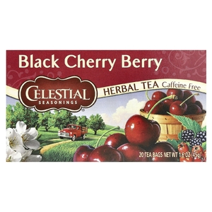 Celestial Seasonings, травяной чай, с ягодами черемухи, без кофеина, 20 чайных пакетиков, 45 г (1,6 унции)
