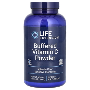 Life Extension, буферизованный порошок витамина C, 454 г (1 фунт)