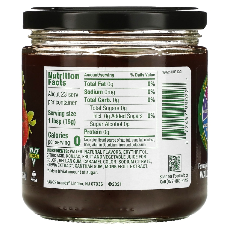 Walden Farms, Клубничный спред, 12 унций (340 г)