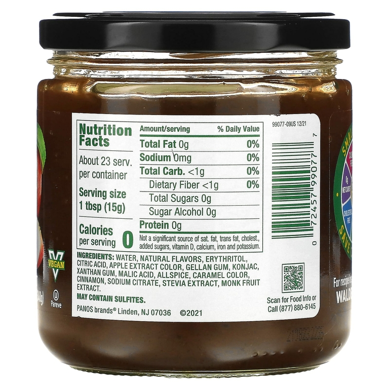 Walden Farms, Яблочное пюре, 12 унций (340 г)