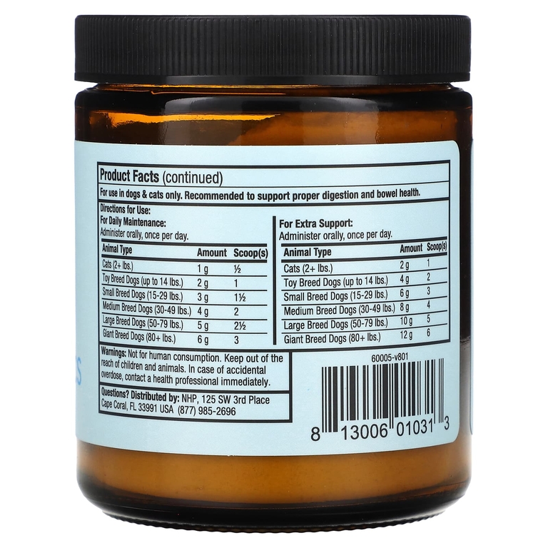 Dr. Mercola, Bark & Whiskers™, полноценный пробиотик, для кошек и собак, 90 г (3,17 унции)