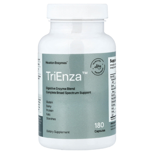 Houston Enzymes, TriEnza®, пищеварительные ферменты, 180 капсул
