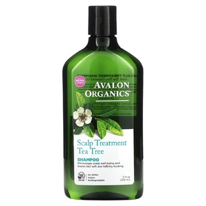 Avalon Organics, Шампунь для кожи головы, чайное дерево, 325 мл (11 жидк. унций)