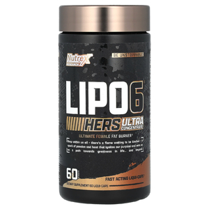 Nutrex Research, LIPO-6 Black для женщин, ультраконцентрат, 60 черных капсул