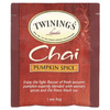 Twinings, Ароматизированный черный чай, чай, тыквенные специи, 20 чайных пакетиков, 40 г (1,41 унции)
