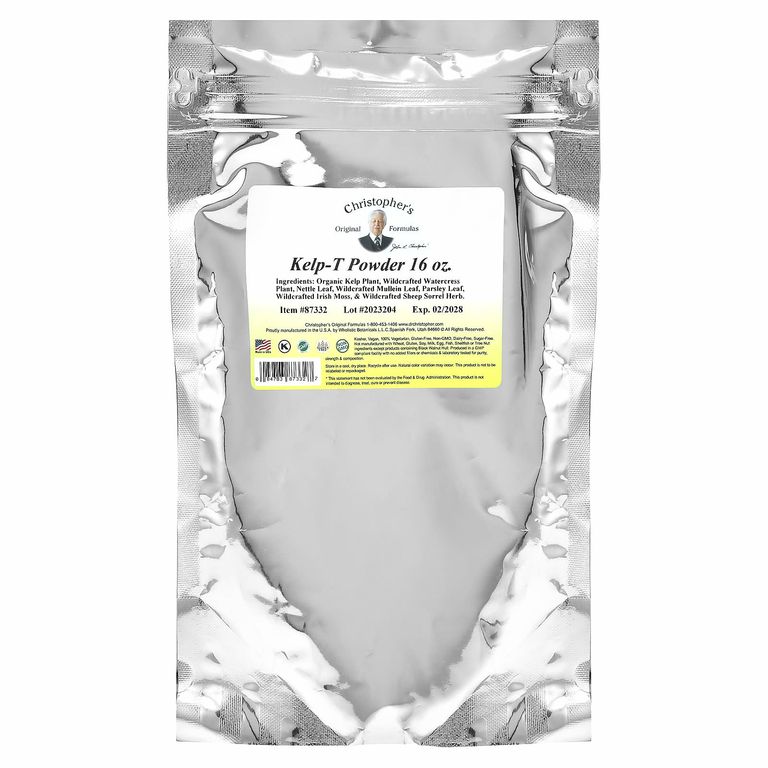 Christopher's Original Formulas, Kelp-T, порошок, 16 унций