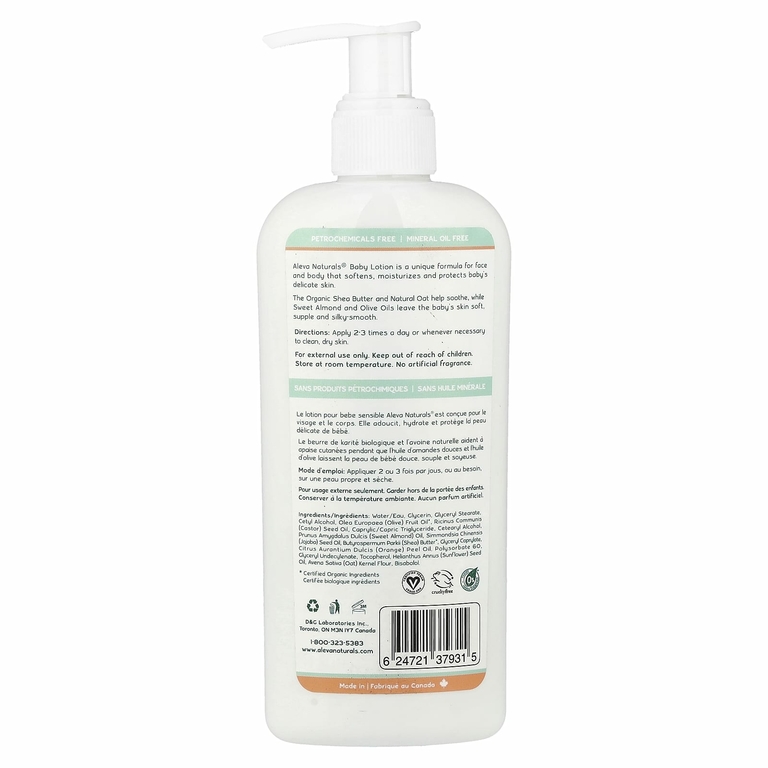 Aleva Naturals, детский лосьон, 240 мл (8 жидк. унций)