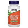 NOW Foods, Экстракт американского женьшеня, 100 растительных капсул (500 мг на капсулу)