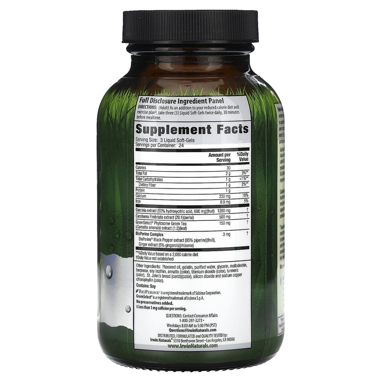 Irwin Naturals, Triple-Diet Fat Reduction + Max Accelerator, 72 желатиновые капсулы