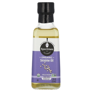 Spectrum Culinary, органическое кунжутное масло, нерафинированное, 236 мл (8 жидк. унций)