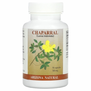 Arizona Natural, Чапараль, 90 капсул (250 мг на капсулу)