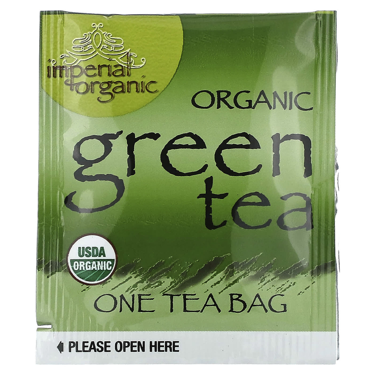 Uncle Lee's Tea, Imperial Organic, органический зеленый чай, 18 чайных пакетиков, 32,4 г (1,14 унции)