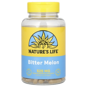 Nature's Life, Горькая дыня, 525 мг, 100 капсул (Товар снят с продажи) 