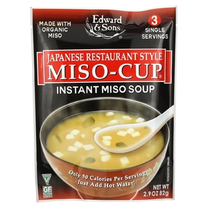 Edward & Sons, Miso-Cup®, ресторан в японском стиле, 3 порции, 82 г (2,9 унции)